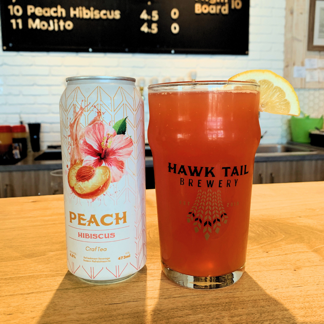 T*5様 T. ‘Hawaiian Peach’(バンハイニンギー) CrafTea Peach Hibiscus – Hawk Tail Brewery