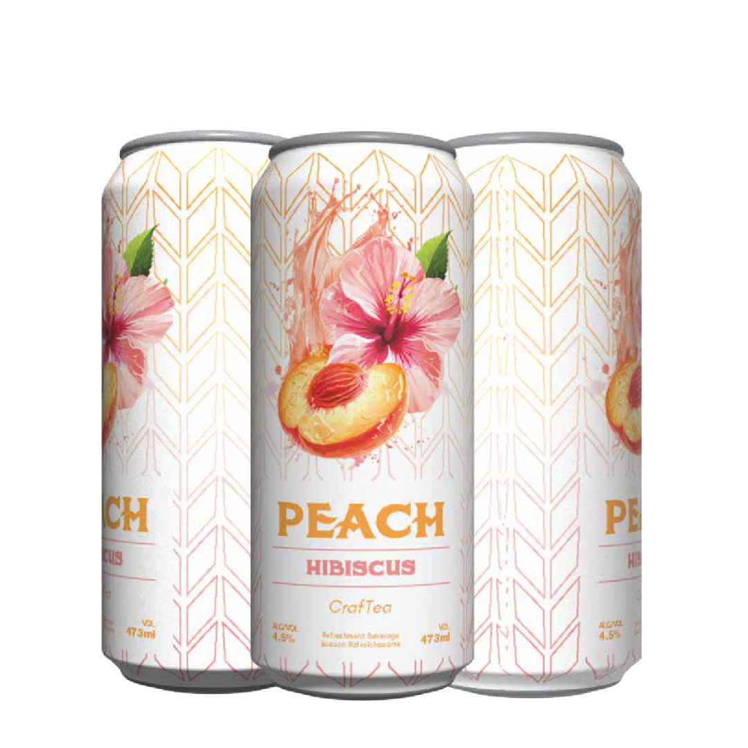 CrafTea Peach Hibiscus – Hawk Tail Brewery